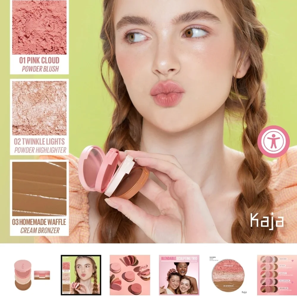 Beauty‎ Bento Bouncy Shimmer Eyeshadow Trio - Butter Up
